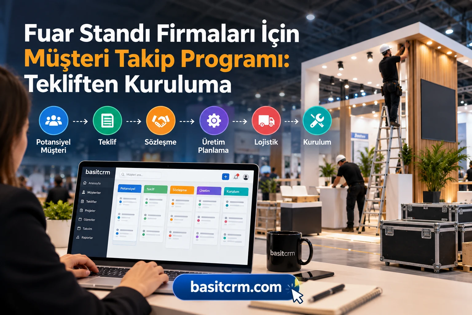 Fuar Standı Firmaları İçin Müşteri Takip Programı: Tekliften Kuruluma
