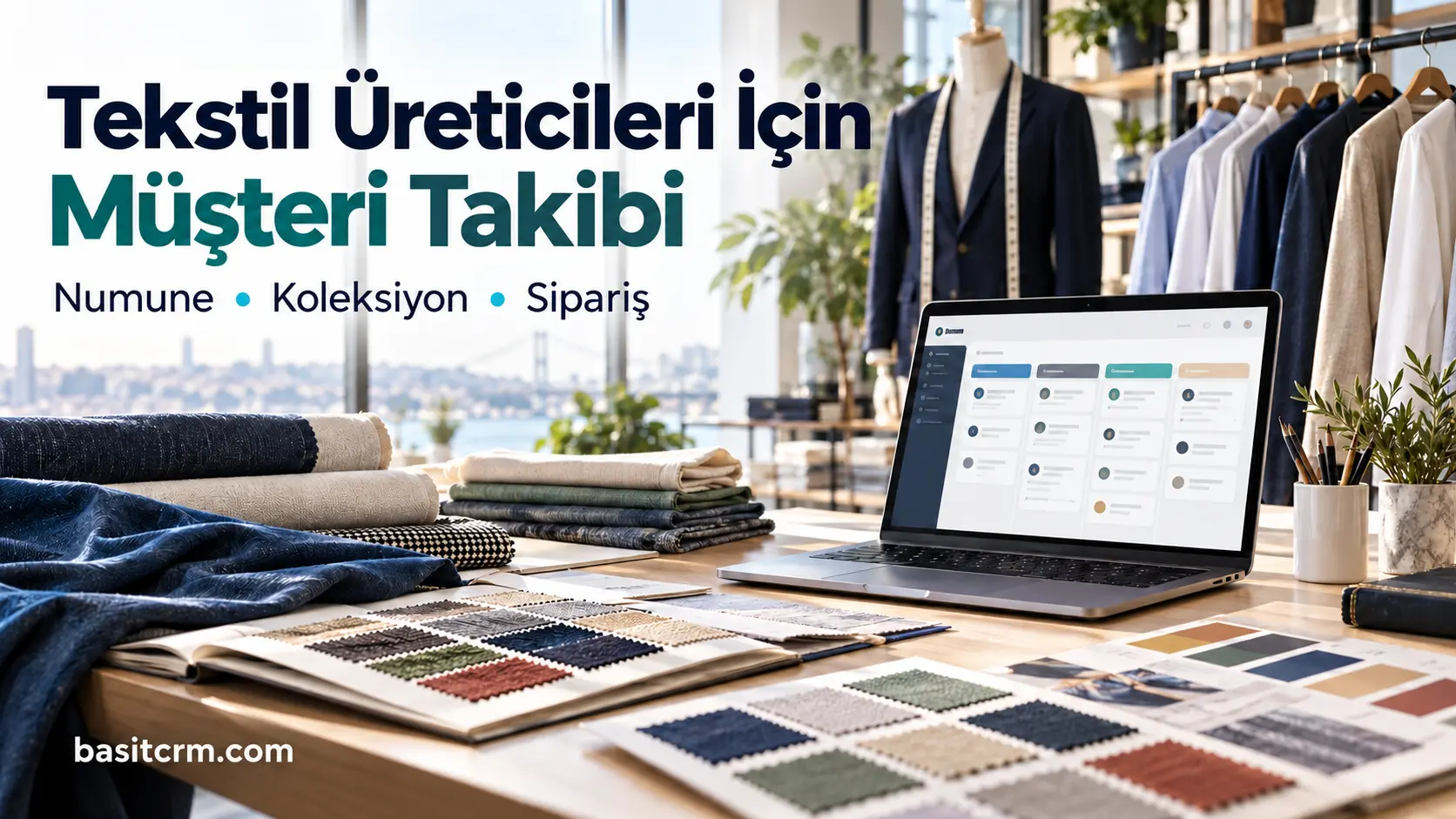 Tekstil Üreticileri İçin Müşteri Takip Programı ile Numune Koleksiyon ve Siparişleri Yönetin
