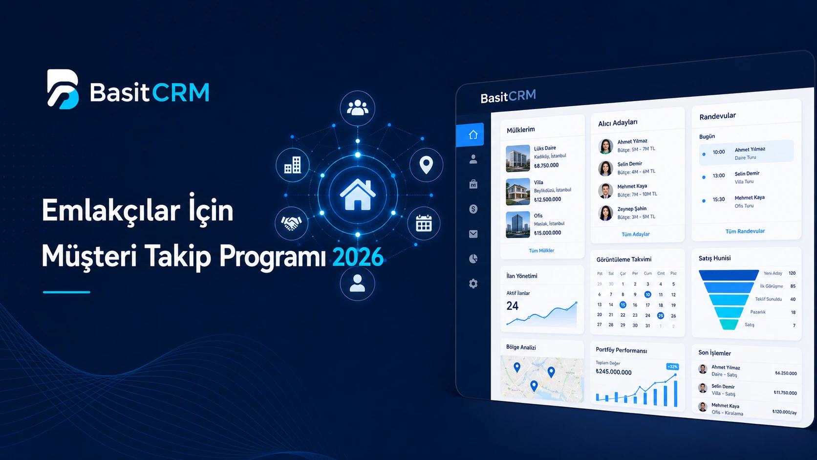 Emlakçılar İçin Müşteri Takip Programı 2026