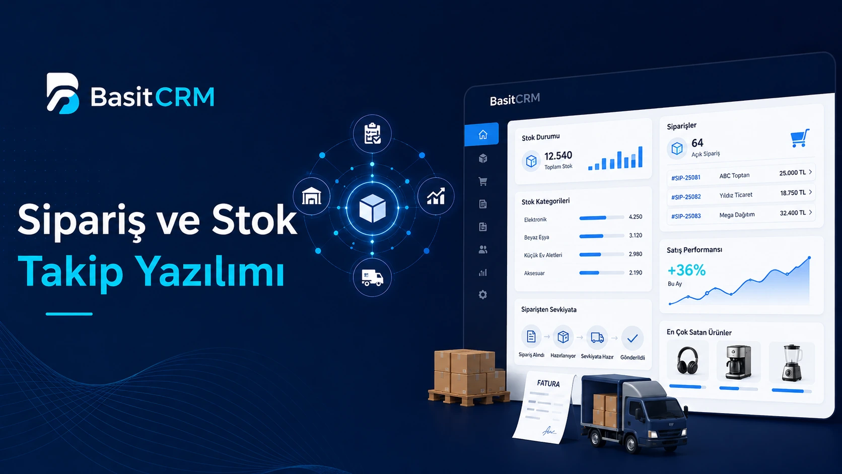 Toptan Satış Yapanlar İçin Sipariş ve Stok Takip Yazılımı